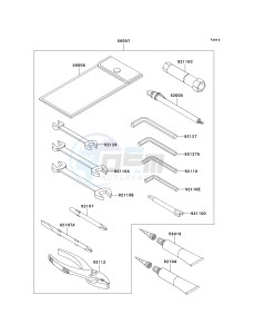 VN 1500 B [VULCAN 88 SE] (B1-B3) N7F drawing OWNERS TOOLS