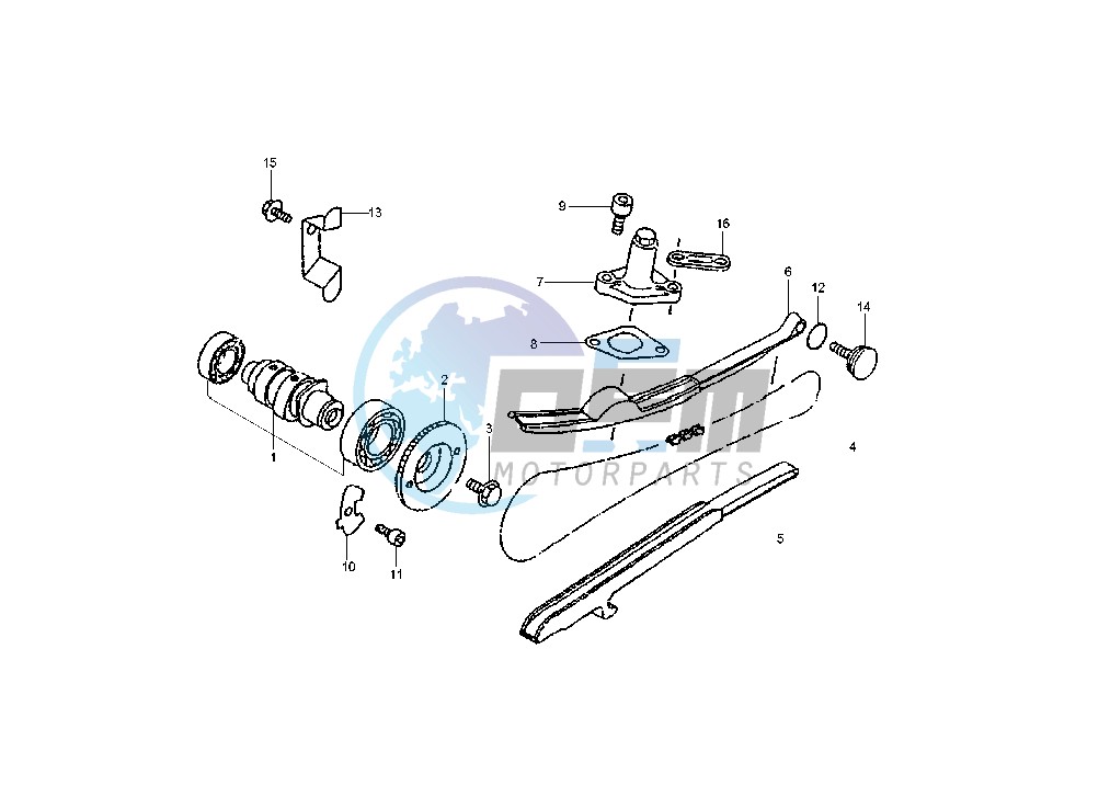 CAMSHAFT- CHAIN