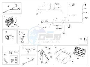 DORSODURO 900 E4 ABS (NAFTA) drawing Rear electrical system