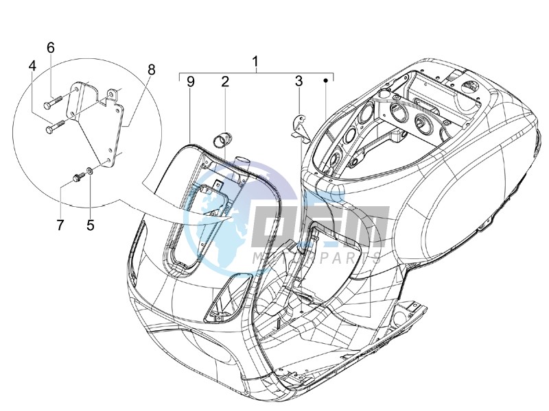 Frame - bodywork