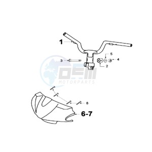 VIVA 2 CO drawing HANDLEBAR