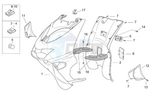 SR 50 H2O Di-Tech AND carb drawing Front body III