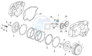 MX 50 2004 drawing Clutch