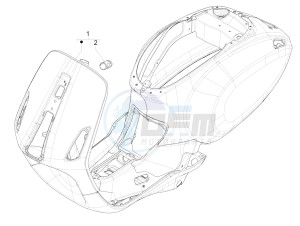 PRIMAVERA 150 4T 3V IGET ABS E4 (NAFTA) drawing Frame/bodywork