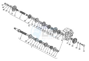 MITO EVOL.125 drawing GEAR BOX