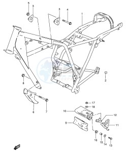 GN250 (E2) drawing FRAME