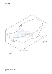 LT-Z400 (E28-E33) drawing SEAT