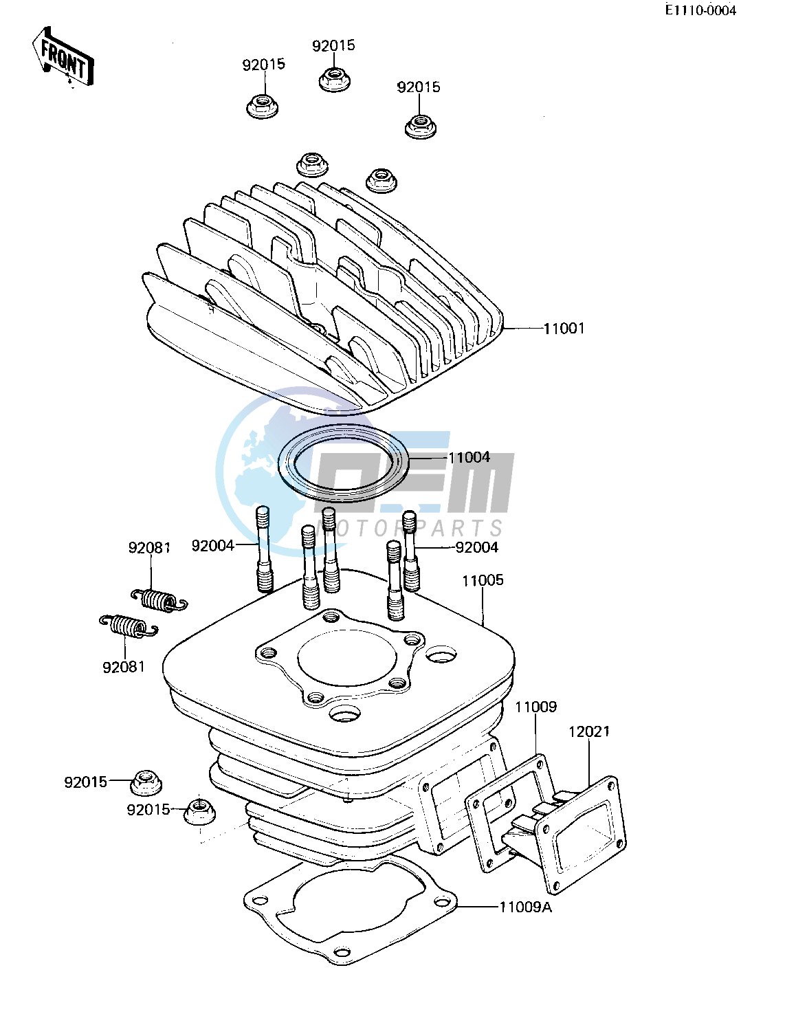 CYLINDER HEAD_CYLINDER_REED VALVE -- 81 A7- -