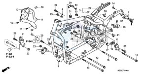 VT750CA9 Australia - (U / MME ST) drawing FRAME BODY