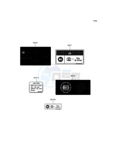 J125 SC125AGFA XX (EU ME A(FRICA) drawing Labels