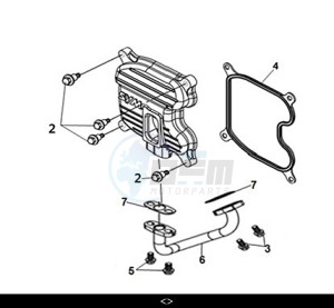 JOYRIDE 300 (LJ30W3-EU) (M3) drawing CYLINDER HEAD COVER