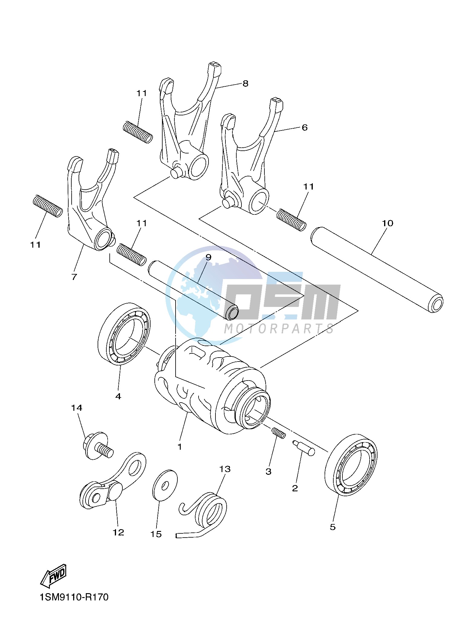 SHIFT CAM & FORK