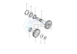 YQ AEROX 50 drawing GEAR GROUP