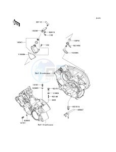 KVF 650 A [PRAIRIE 650 4X4] (A2) [PRAIRIE 650 4X4] drawing GEAR CHANGE MECHANISM