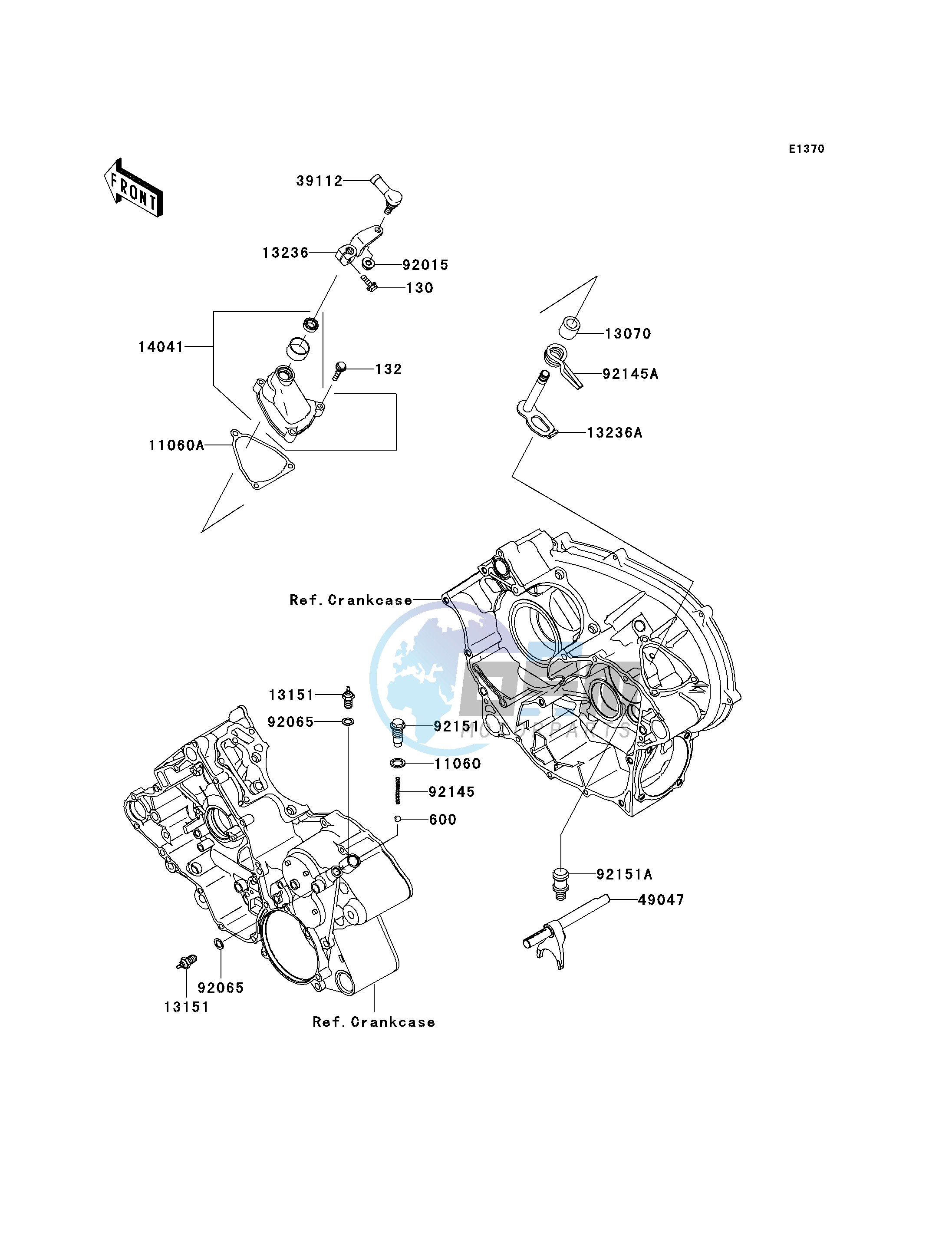 GEAR CHANGE MECHANISM