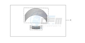 NSA700A9 France - (F / CMF MME) drawing KIT WHEEL STICKER