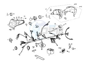 ATLANTIS 50 cc-100 cc 4T - 50 cc drawing ELECTRICAL DEVICES