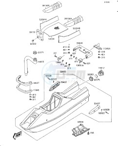 JS 300 A [300 SX] (A1-A5) [300 SX] drawing HULL-- JS300-A1_A2- -