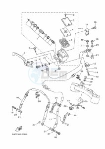 MT-07 MTN690 (BATD) drawing FRONT MASTER CYLINDER