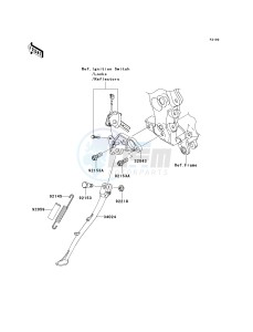 KRF 750 F [TERYX 750 4X4 NRA OUTDOORS] (F8F) C8FA drawing STAND-- S- -