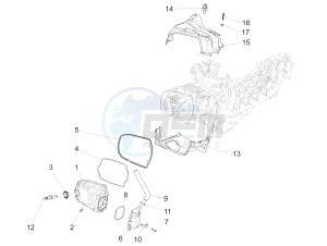 PRIMAVERA 125 4T 3V IGET IE ABS-NOABS E2-E4 (APAC) drawing Cylinder head cover