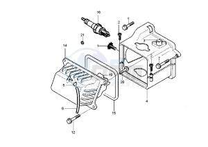 ET4 50 drawing Cylinder head cover