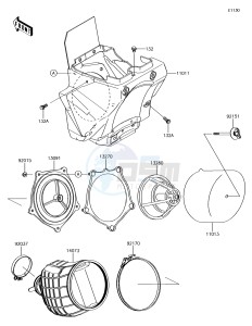 KX85-II KX85DHF EU drawing Air Cleaner