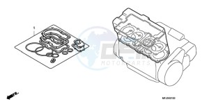 CBR600RR9 U / MME SPC 2U drawing GASKET KIT A