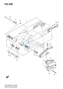 RM-Z 450 drawing SWINGARM L1