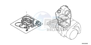 TRX500FE2G TRX500 Europe Direct - (ED) drawing GASKET KIT A