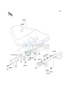 VN 800 C [VULCAN 800 DRIFTER] (C1 CAN ONLY-C2) [VULCAN 800 DRIFTER] drawing SEAT