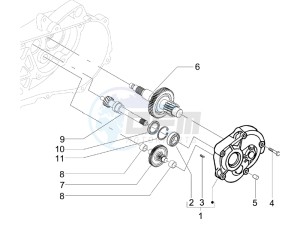 LX 50 4T NL drawing Reduction unit