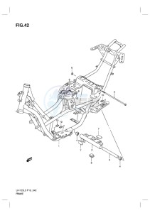 UH125G BURGMAN EU drawing FRAME