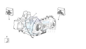 RAMBLA - 300 CC VTHRA1C drawing ENGINE