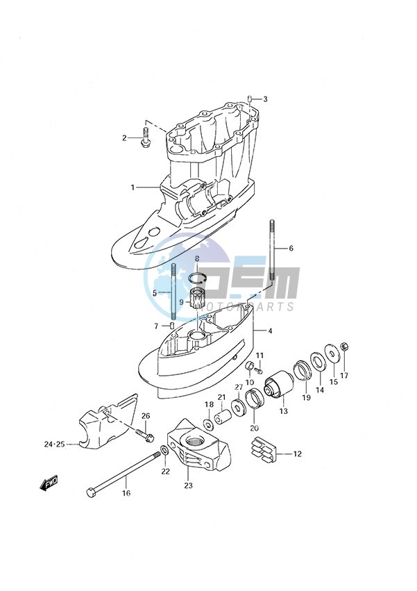 Drive Shaft Housing