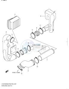 LT-A750X (P28-P33) drawing COOLING DUCT