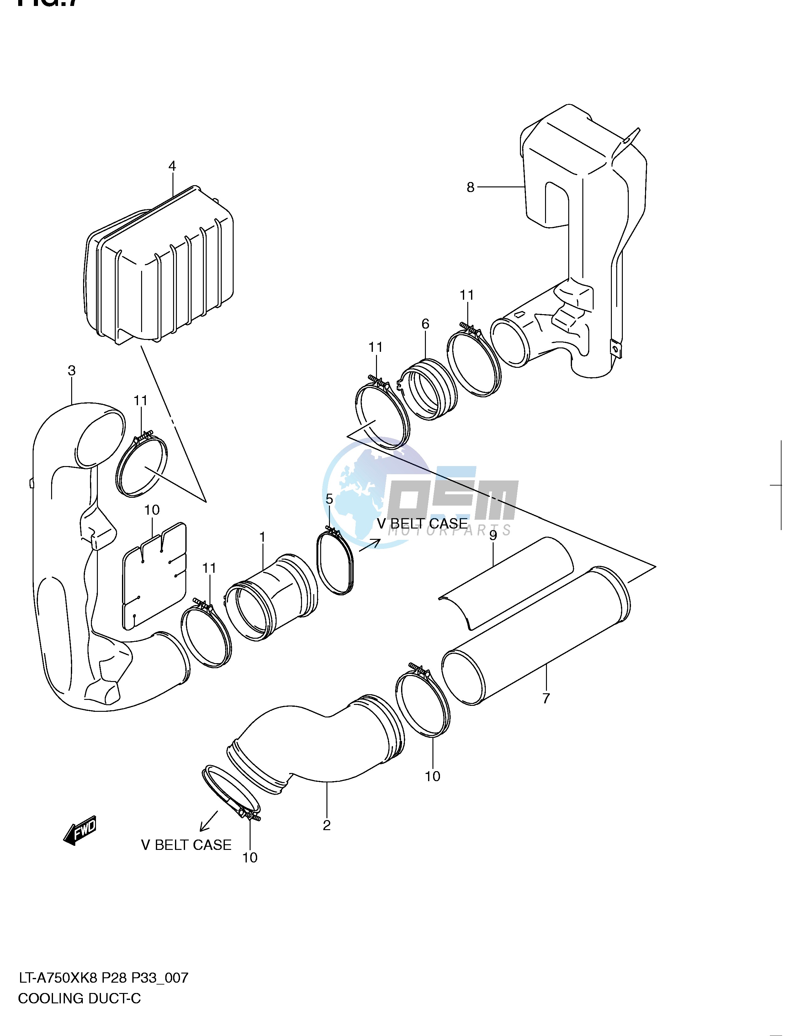 COOLING DUCT