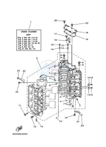 200FETOX drawing CYLINDER--CRANKCASE-1