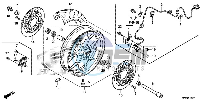 FRONT WHEEL