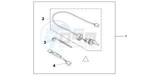 NC700XDC drawing KIT,ACC SOCKET