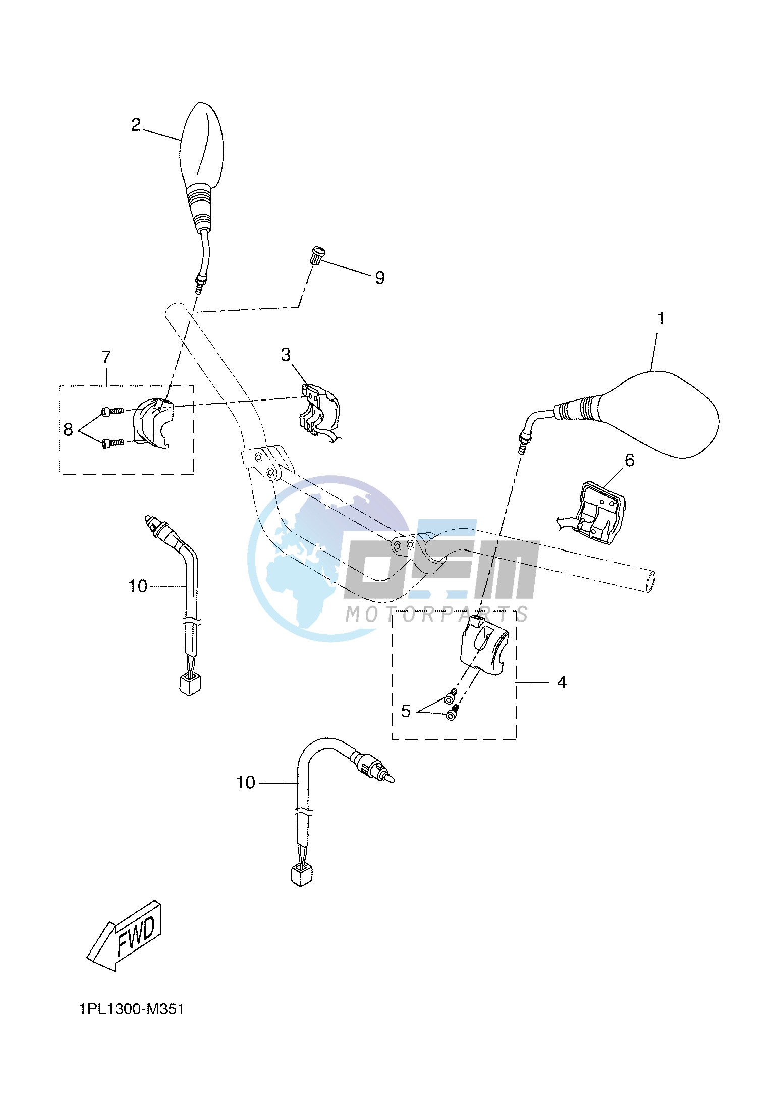 HANDLE SWITCH & LEVER