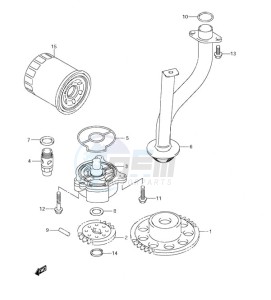 DF 90 drawing Oil Pump