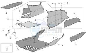 Scarabeo 500 drawing Central body III