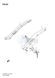 VLR1800 (E2) drawing REAR FRAME