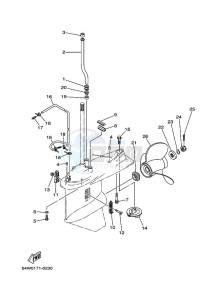 E115A drawing PROPELLER-HOUSING-AND-TRANSMISSION-2