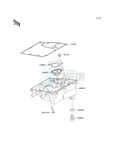 ER 650 A [ER-6N (AUSTRALIAN] (A6F-A8F) A8F drawing OIL PAN