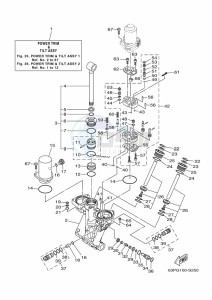 F150FETX drawing TILT-SYSTEM-1