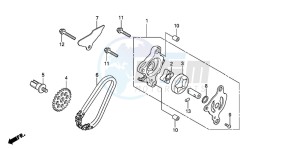 SH300AR drawing OIL PUMP