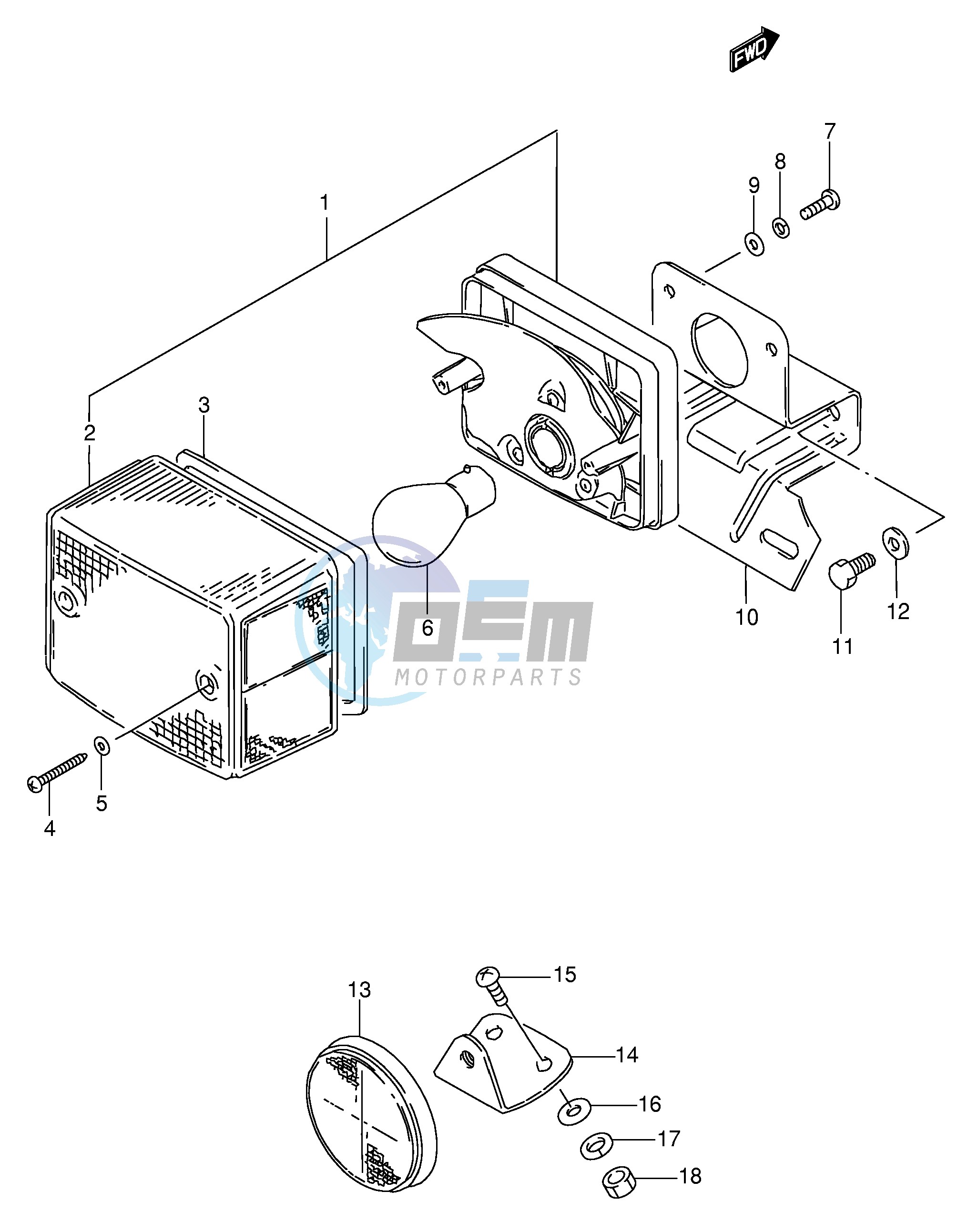 REAR COMBINATION LAMP (E2)