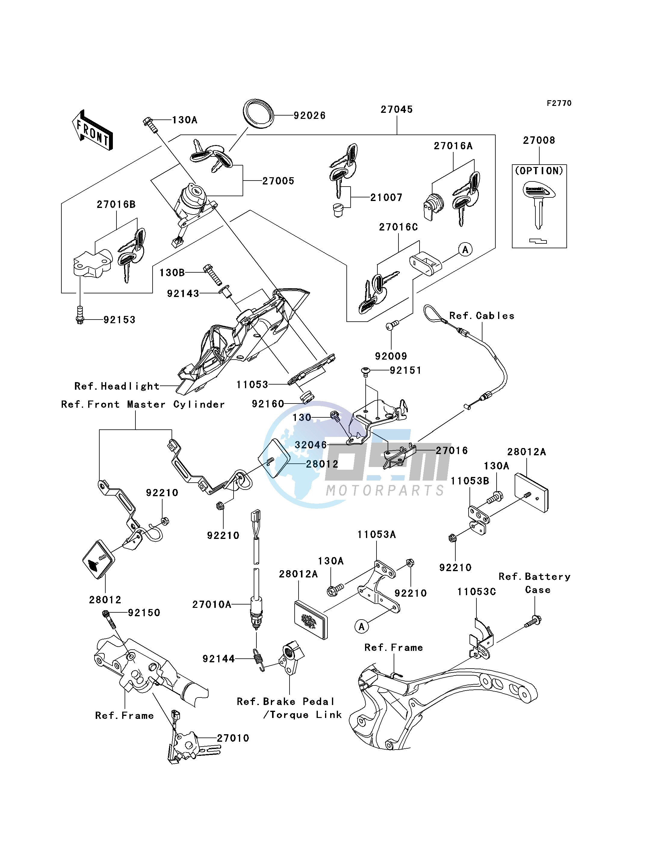 IGNITION SWITCH_LOCKS_REFLECTORS